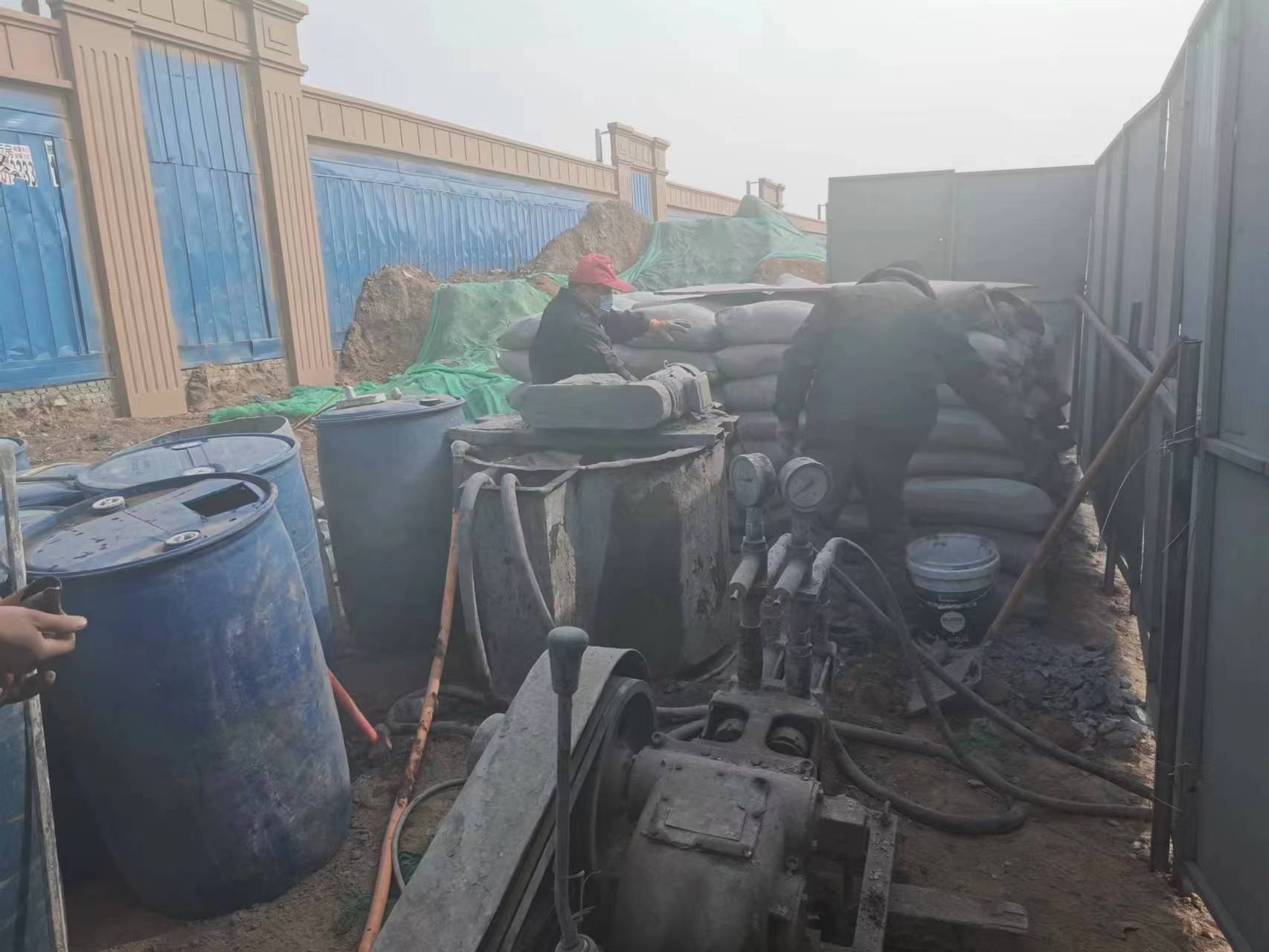 上蔡房屋下沉注浆